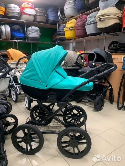 Коляска классика мягкая