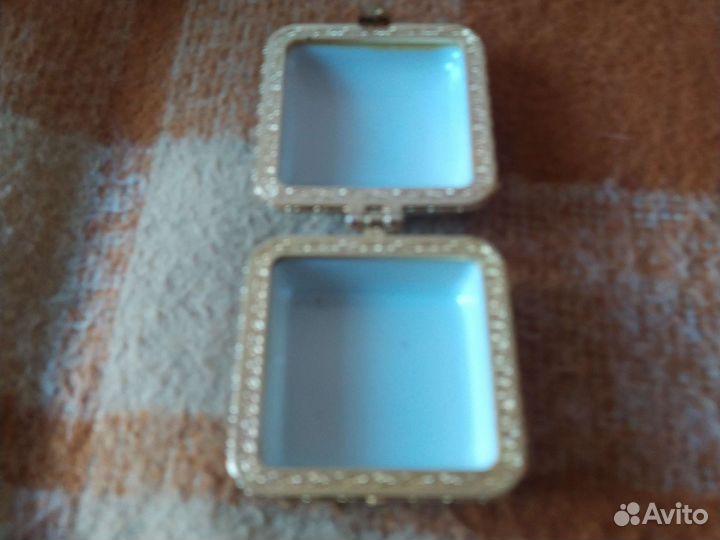 Шкатулка для украшений новая фарфор