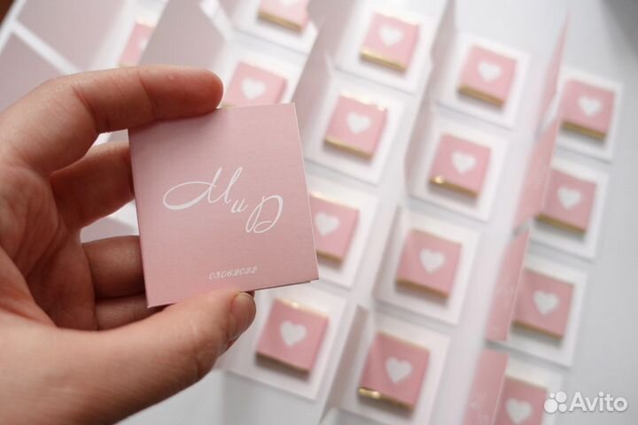 Шоколадные открытки