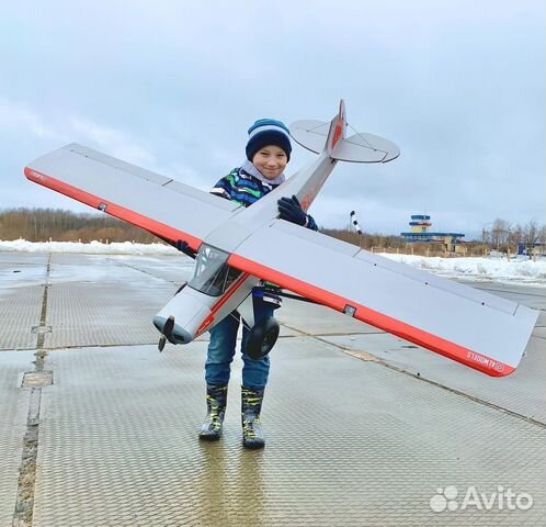 Конструктор радиоуправляемого самолета Piper Cub