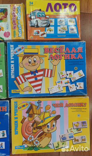 Детские развивающие игры, лото,мозаика. steppuzzle