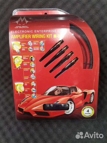 Комплект для 4х канального усилителя