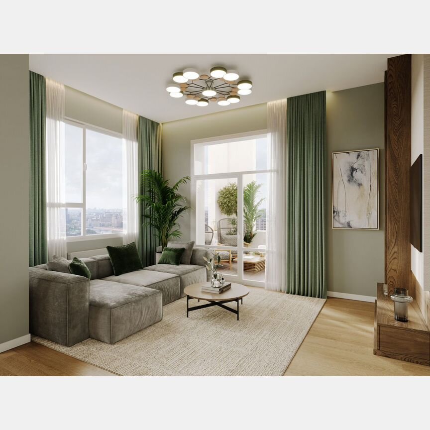 3-к. квартира, 76,7 м², 13/29 эт.