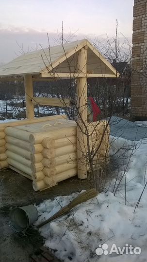 Срубы для бань беседок