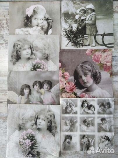 Салфетки для декупажа. Коллекционные салфетки
