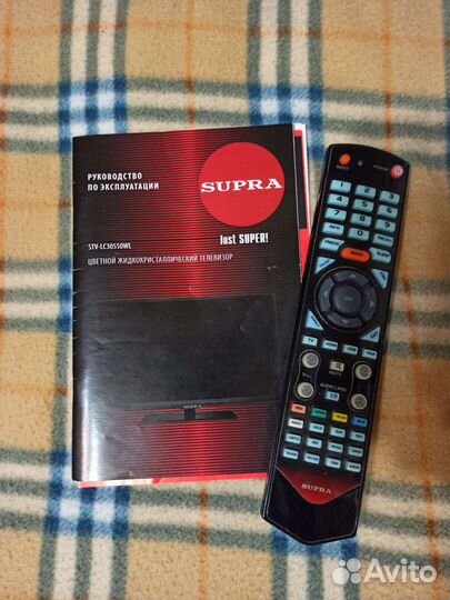 Телевизор supra, б/у, рабочий