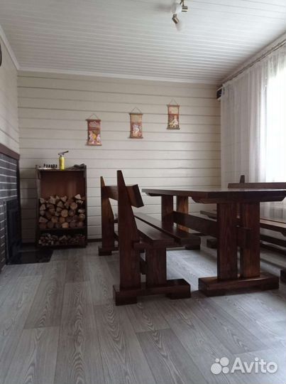 Баня на дровах у реки