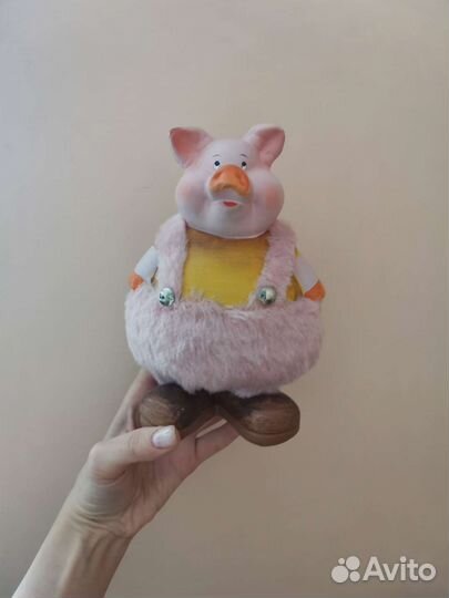 Фигурки поросят глина, керамика/ коллекция 8 часть