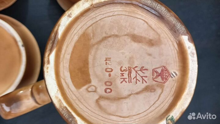 Сервиз Набор глиняной посуды СССР