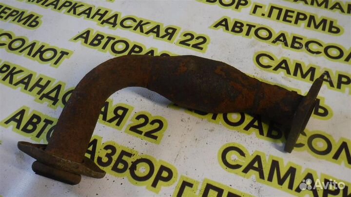 Приемная труба глушителя Mitsubishi Pajero III 19