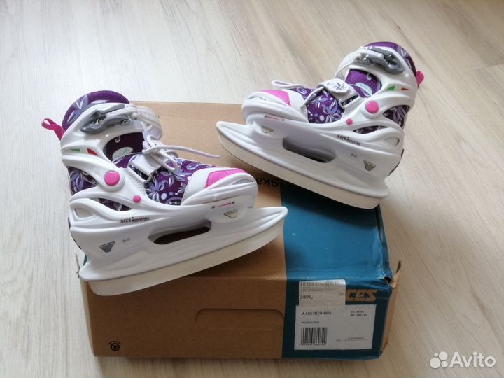 Коньки раздвижные Roces Yuma 30-35