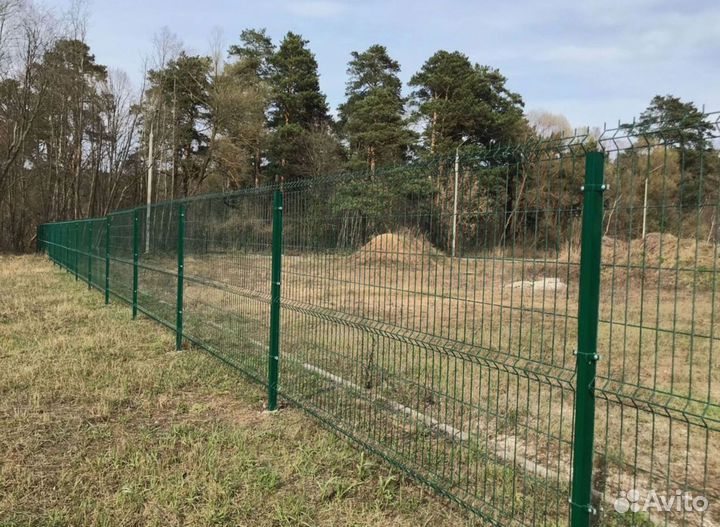 3Д сетка гиттер для забора