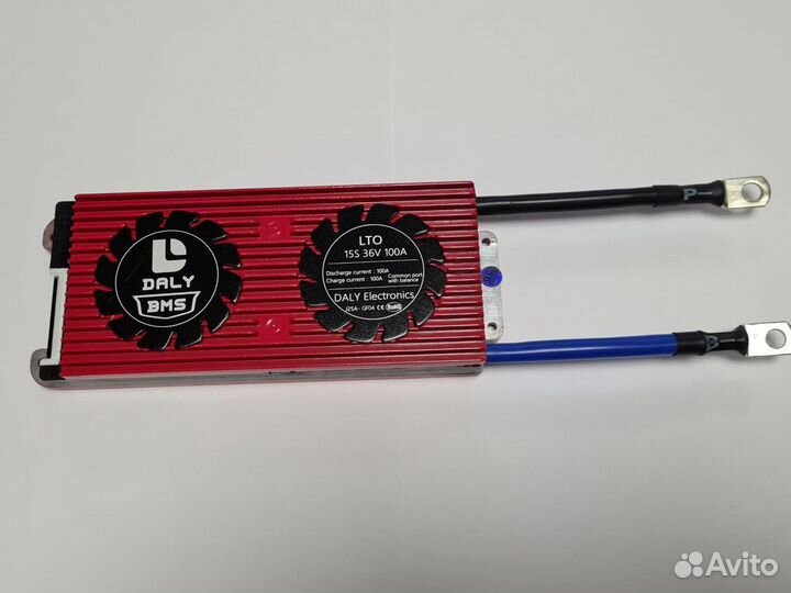 Плата контроля BMS LTO 15S 36V 100A