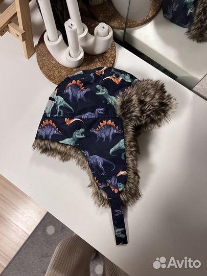 Шапка ушанка hm