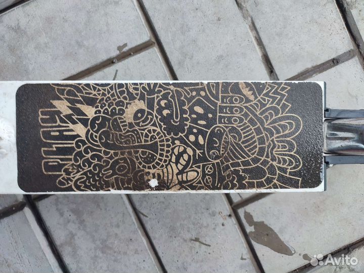 Санки и самокат