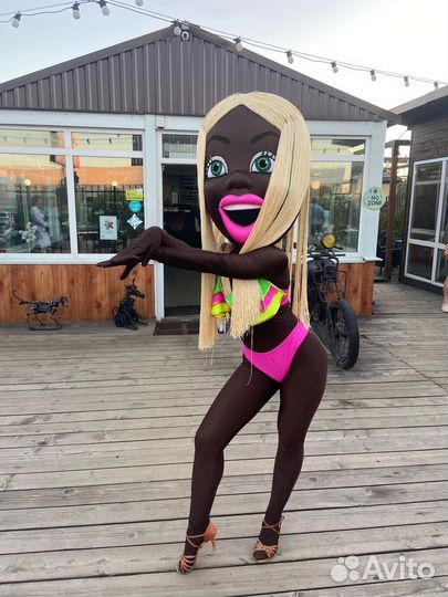 Ростовая кукла продам, негритянка