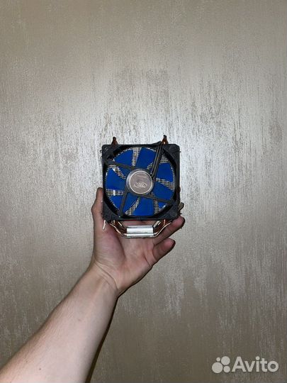 Радиатор для процессора пк + 2 вентилятора
