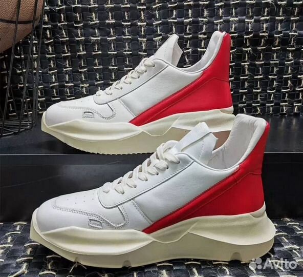 Кроссовки Rick Owens Ss22 runway with runner jumbo