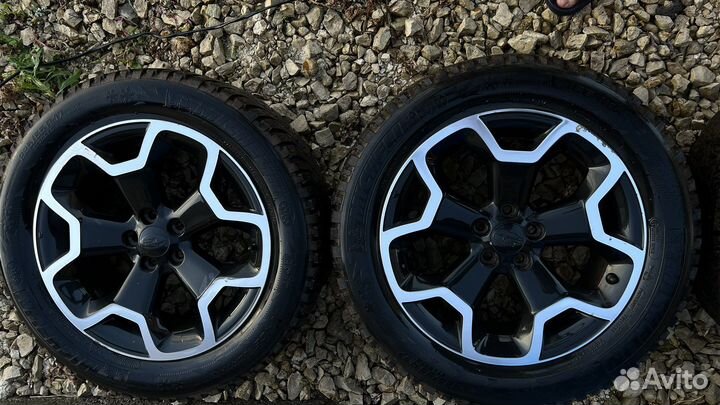 Колеса r 17 зимние michelin x green