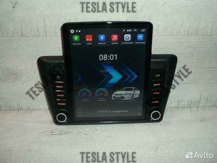 Магнитола Skoda Rapid Tesla Android GPS