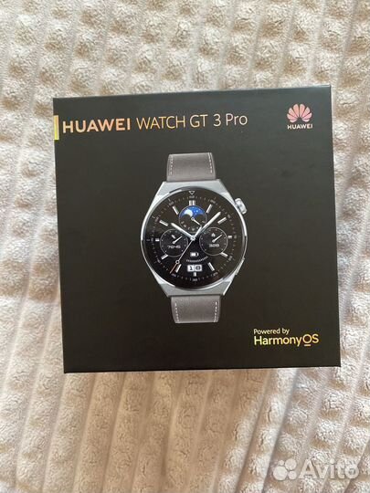 Смарт часы huawei watch gt 3 pro titanium