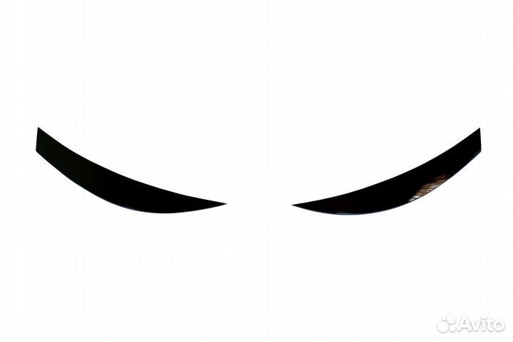 Реснички на фары для Hyundai Solaris 2011-2014