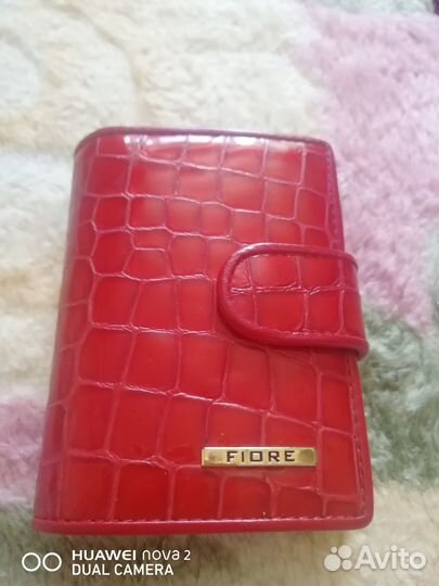 Визитница fiore из натуральной кожи. 20 стр