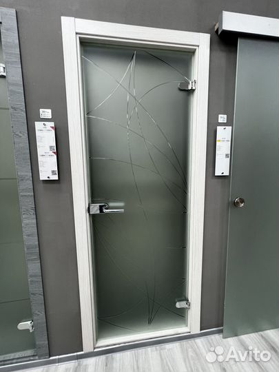 Двери из стекла межкомнатные