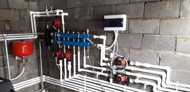 Услуги сантехника Монтаж Водоснабжения Отопления