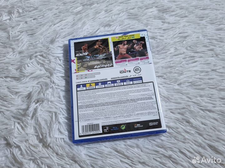 PS4. EA Sports UFC 4. Новый диск, в плёнке