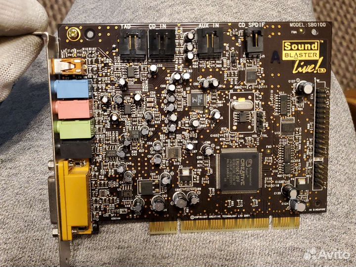 Isa и Pci звуковухи