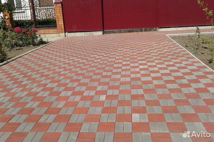 Укладка тротуарной плитки