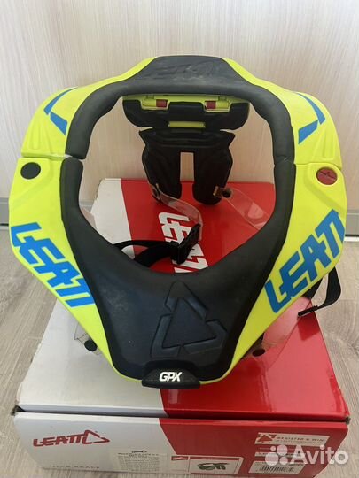 Мотокросс защита шеи leatt gpx 5.5 (lime)