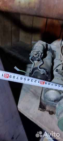 Двигатель diesel Петер одноцилиндровый рабочий