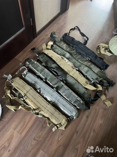 Тактические пояса (варбелты) разных цветов