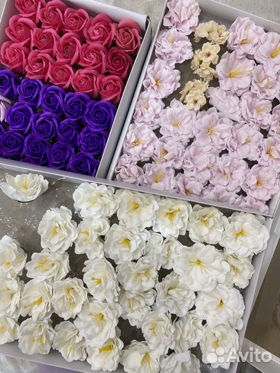 Цветы из мыла / товары для рукоделия