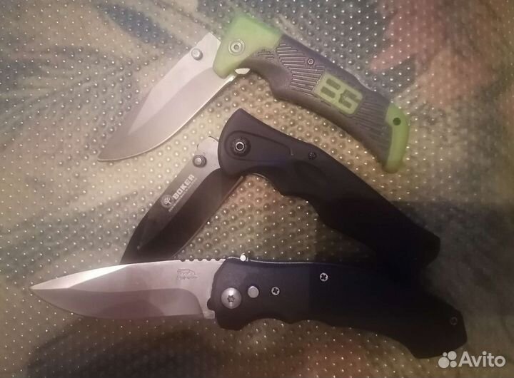 Нож складной швейцарский