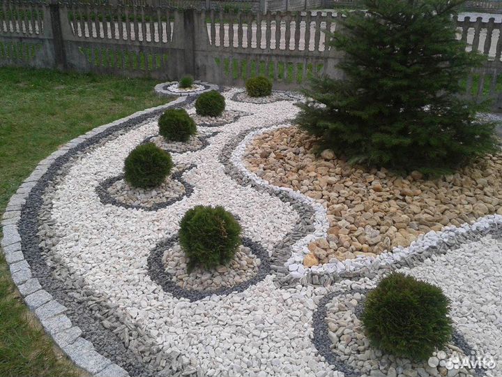 Мраморная крошка (разная фракция и цвет )