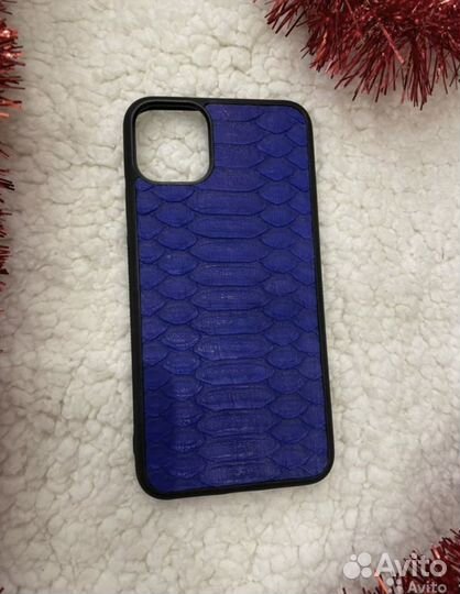 Чехол на iPhone 11 promax кожа питона