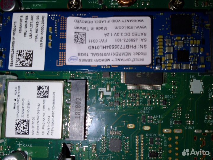 Материнская плата с процессором i3