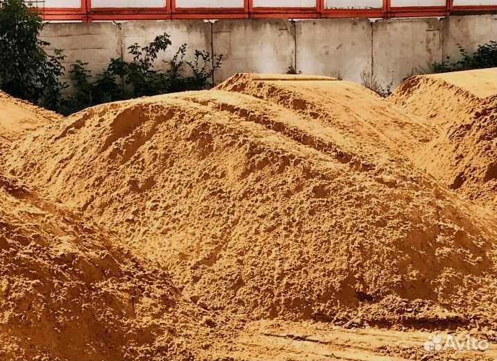 Песок карьерный доставка