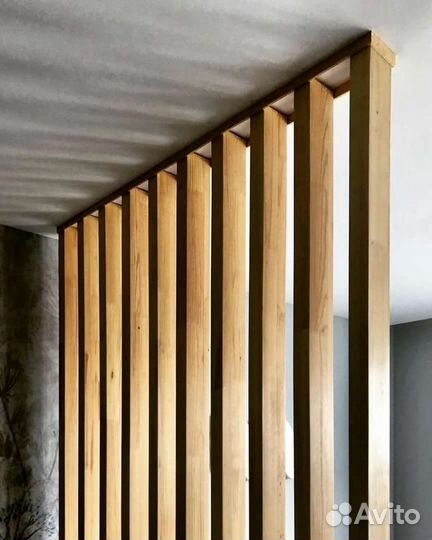 Декоративные рейки из сосны