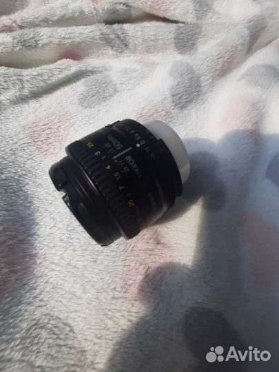 Объектив nikon 50mm f 1.8d af nikkor