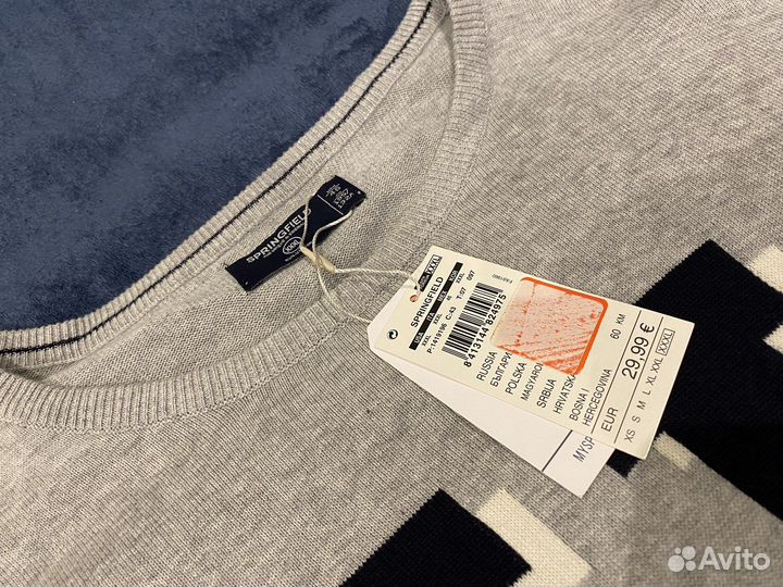 Джемпер мужской Springfield 54-56