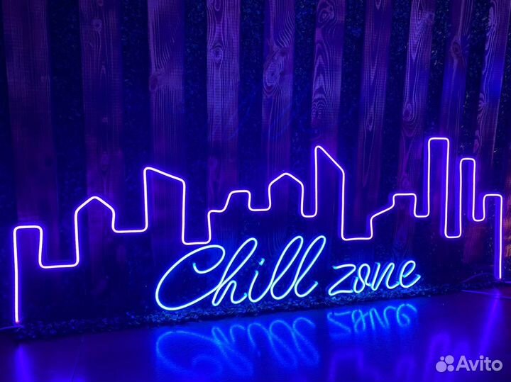 Неоновая вывеска с гарантией