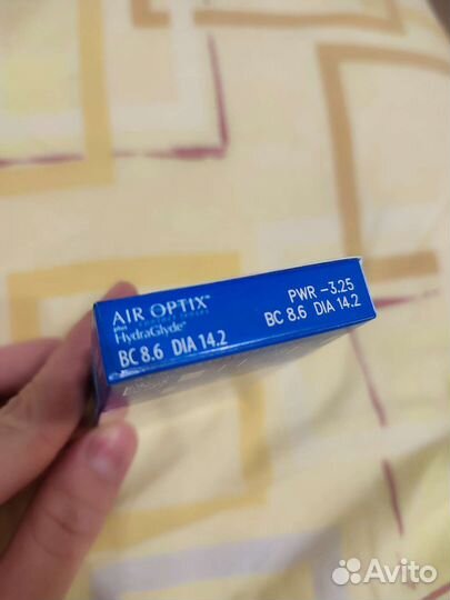 Линзы контактные Alcon -3,25