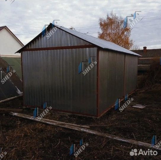 Гараж-пенал от производителя. Доставка и сборка