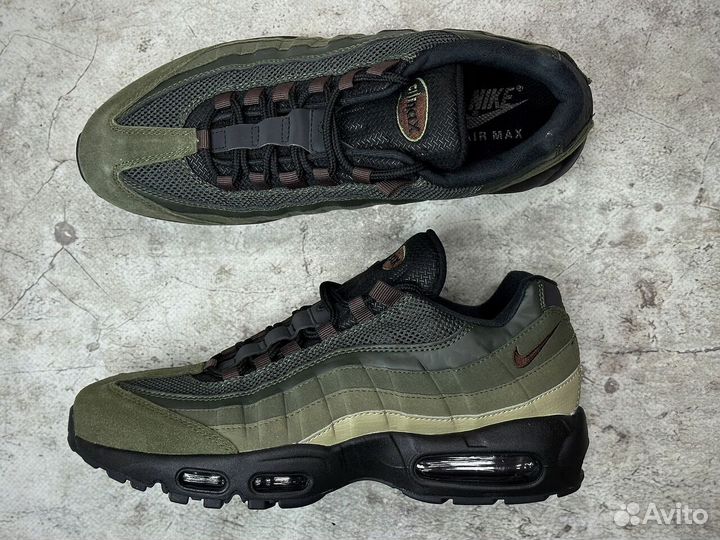 Кроссовки Nike Air Max 95 Black Earth 41 размер Но