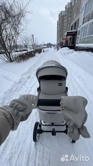 Коляска трансформер 2 в 1 luxmom