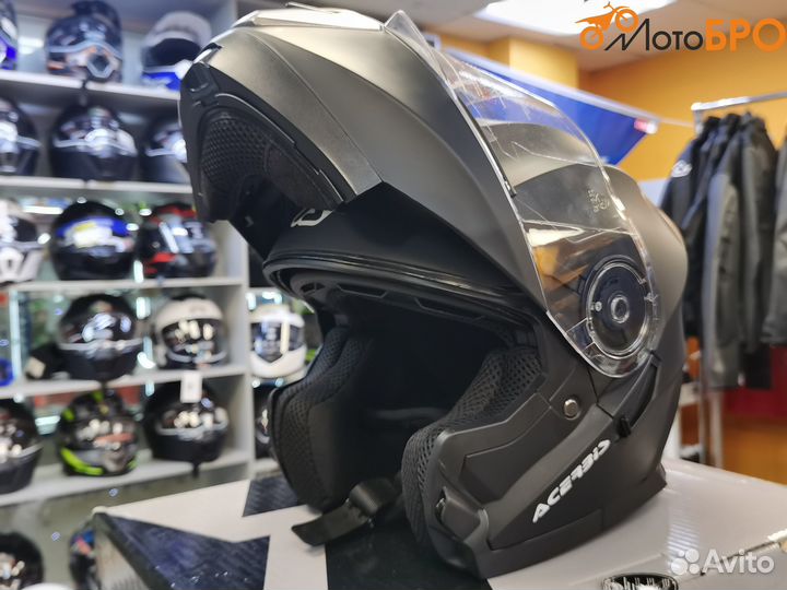 Шлем модуляр Acerbis чёрный